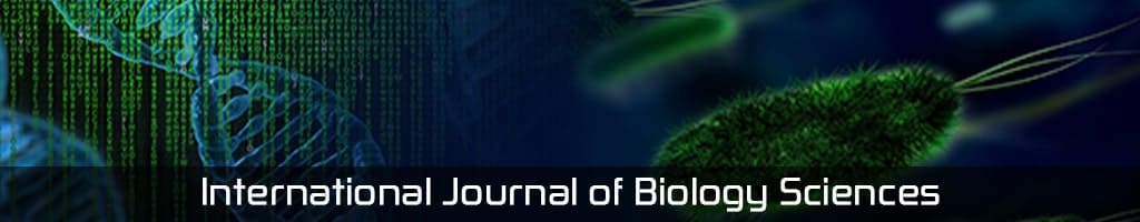 International Journal of Biology Sciences